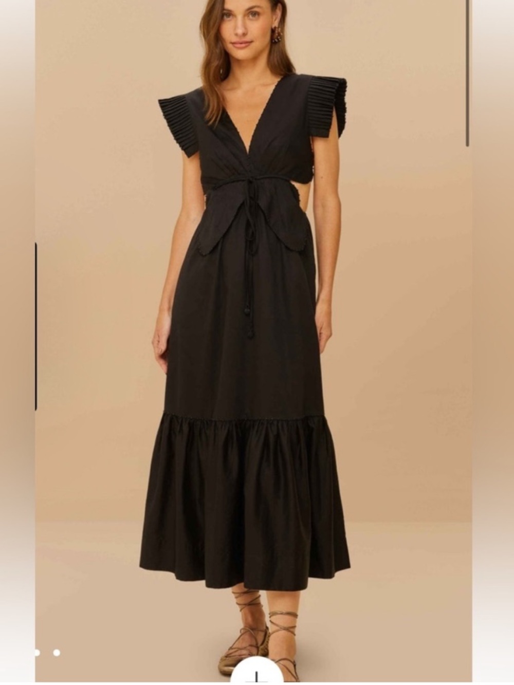 NWT Farm Rio Butterfly midi